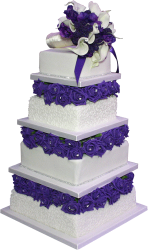 Wedding cake PNG-19445